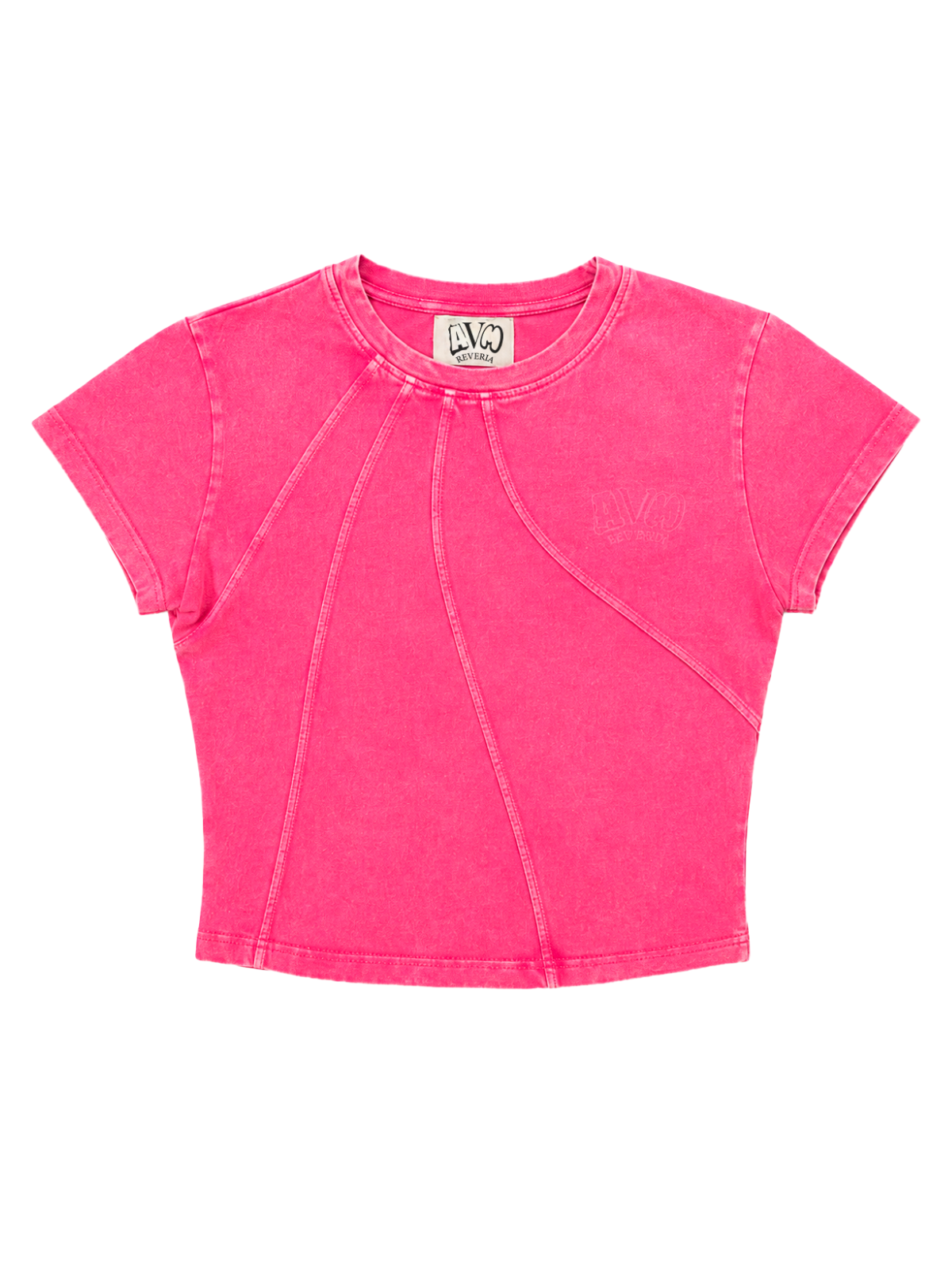 Y2K Washed Crop Top (Copy) - view 1